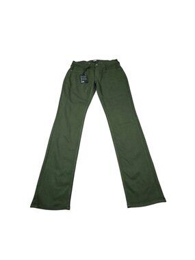 Paige Men's Federal Slim Straight Jeans Green Pine Shade Size 28 Stretch Denim